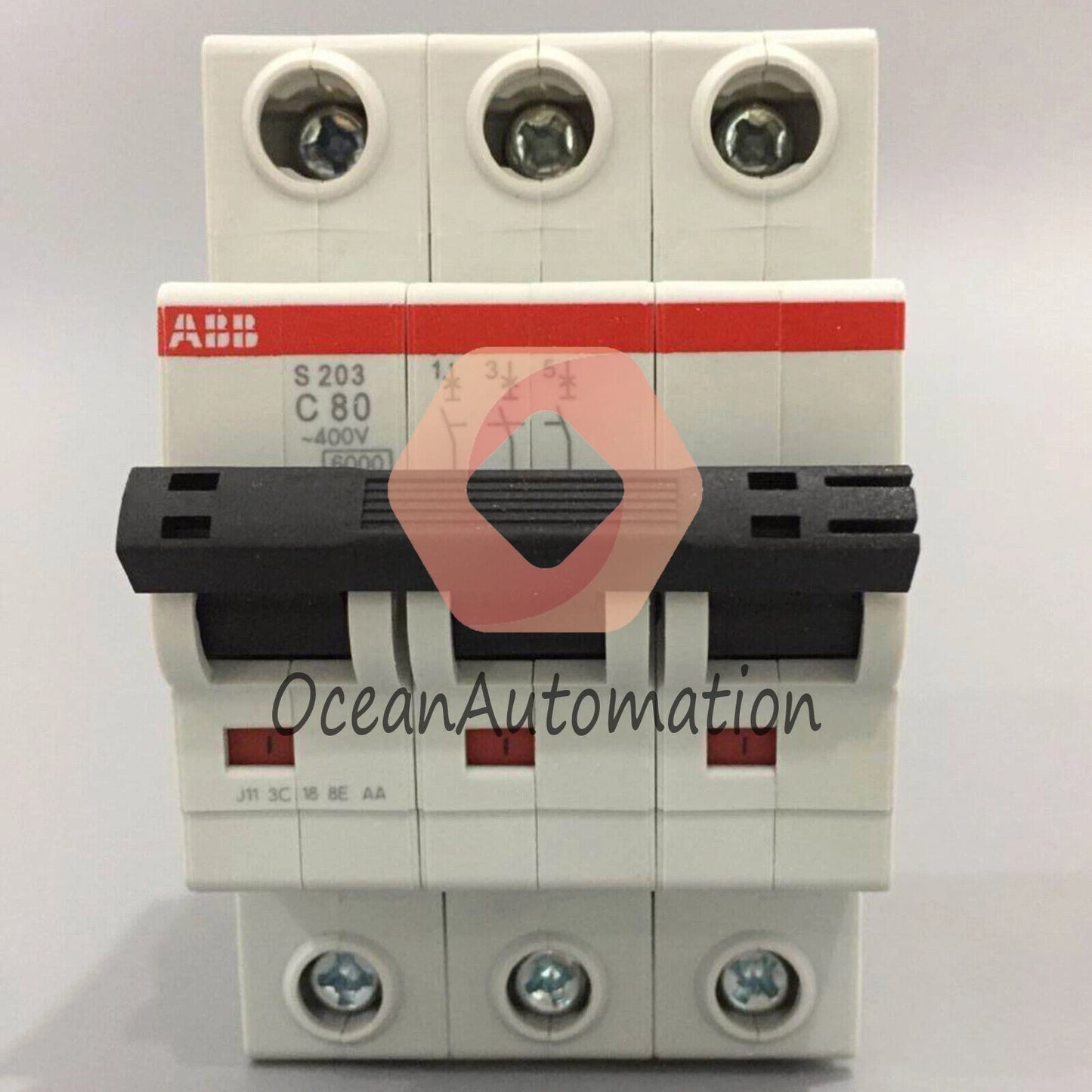 ABB S203-C 80A Miniature Circuit Breaker 80-100A ONE Year Warranty
