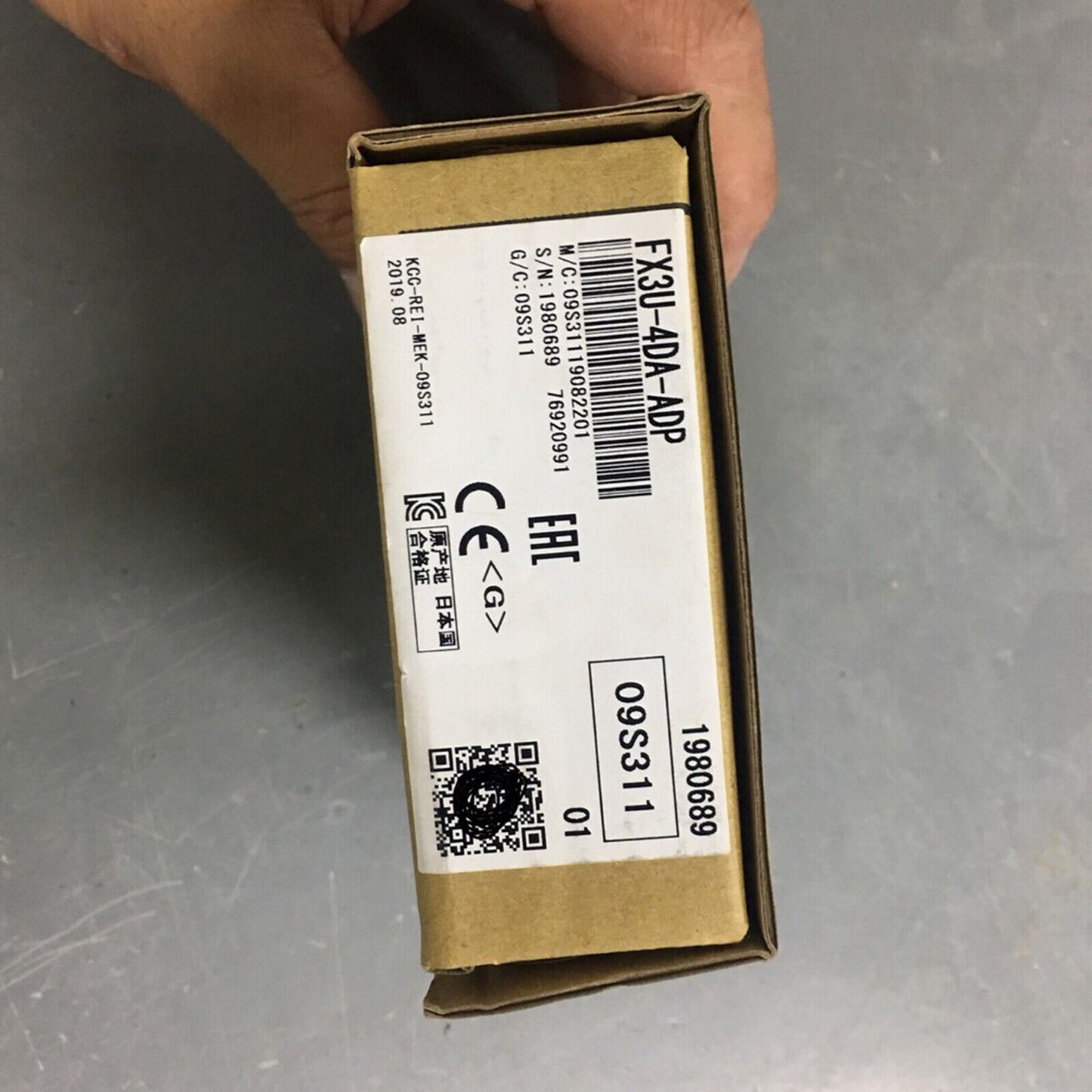 Mitsubishi FX3U4DAADP One Year - MITSUBISHI