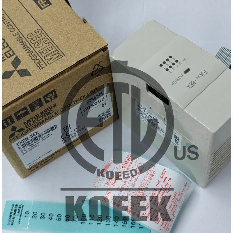 MITSUBISHI--FX2N-8EX 1PCS PLC PROGRAMMABLE CONTERLLER MODULE FX2N-8EX #
