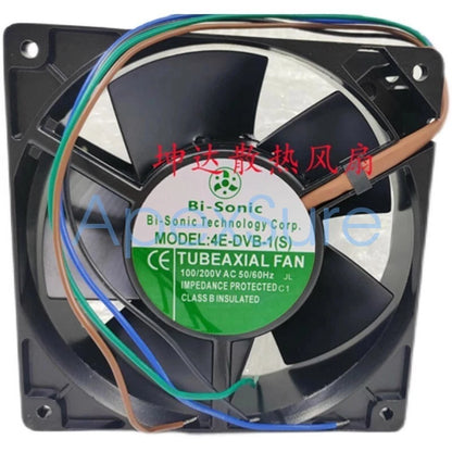 Bi-Sonic 4E-DVB-1(S) 100-200V AC 4-Wire Axial Dual Voltage Cooling Fan