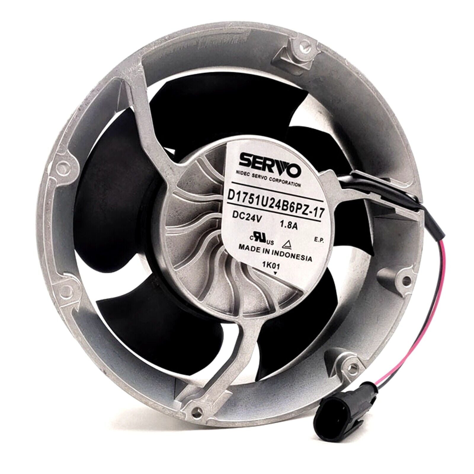 Servo D1751U24B6PZ-17 Axial Cooling Fan Servo