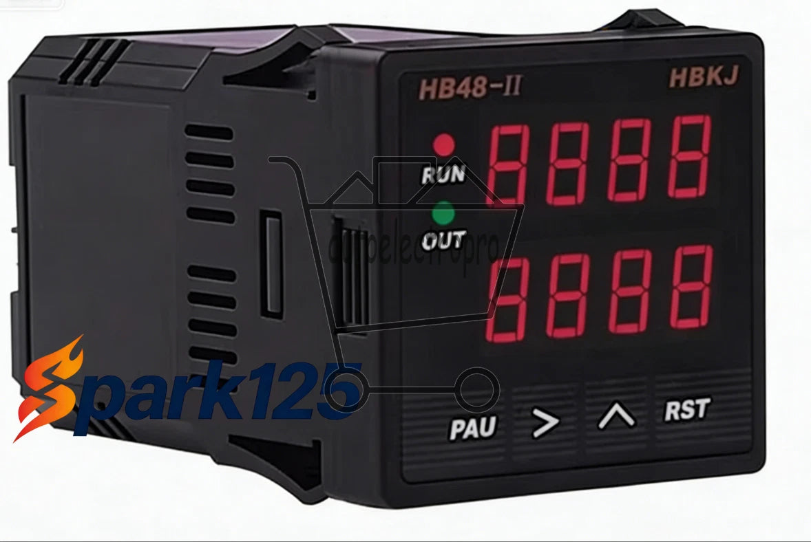 1PC FOR HB48-II Intelligent Preset Counter Dual Digital Display DC24V