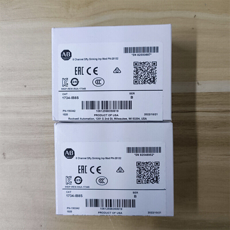 Allen-Bradley 1734-IB8S Safety Sinking Input Module - ALLEN-BRADLEY