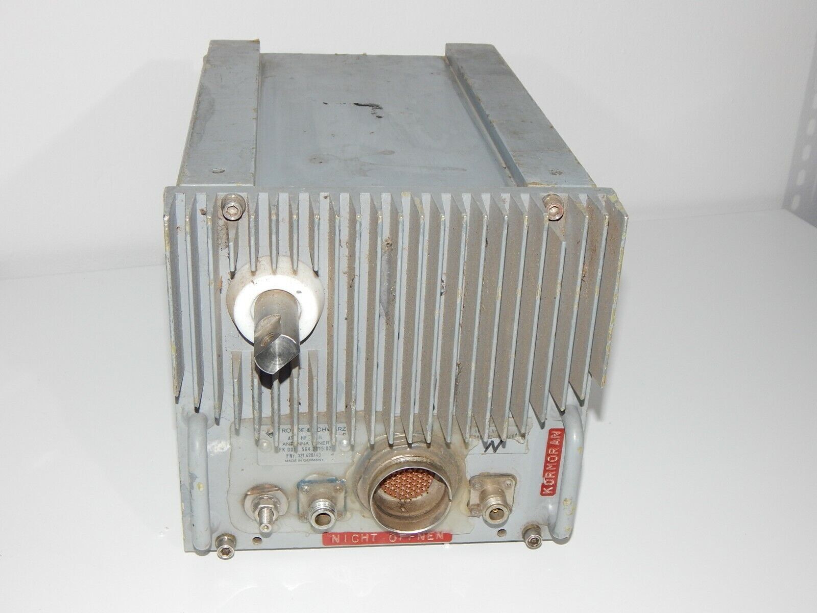 used Metal Box Housing Rohde & Schwarz APG HF part Antenna Tuner FK 001 564.2015.02 - ROHDE & SCHWARZ
