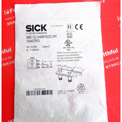 Proximity Switch IME12-04BPSZC0K Fast - ONE SICK