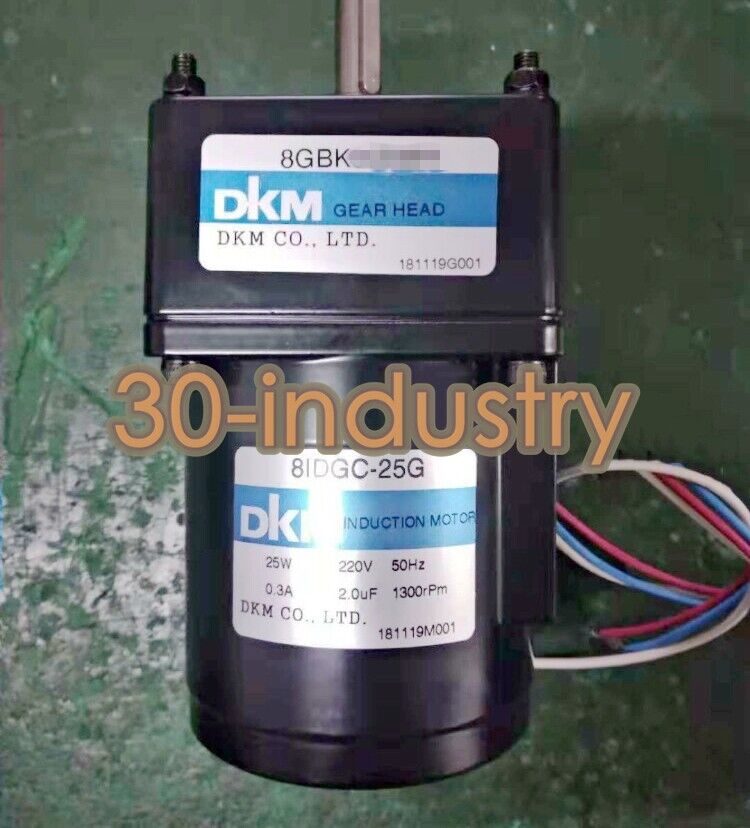1PCS New For 8IDGC-25G 8GBK25BMH Motor Reducer 25W 220V - KOEED
