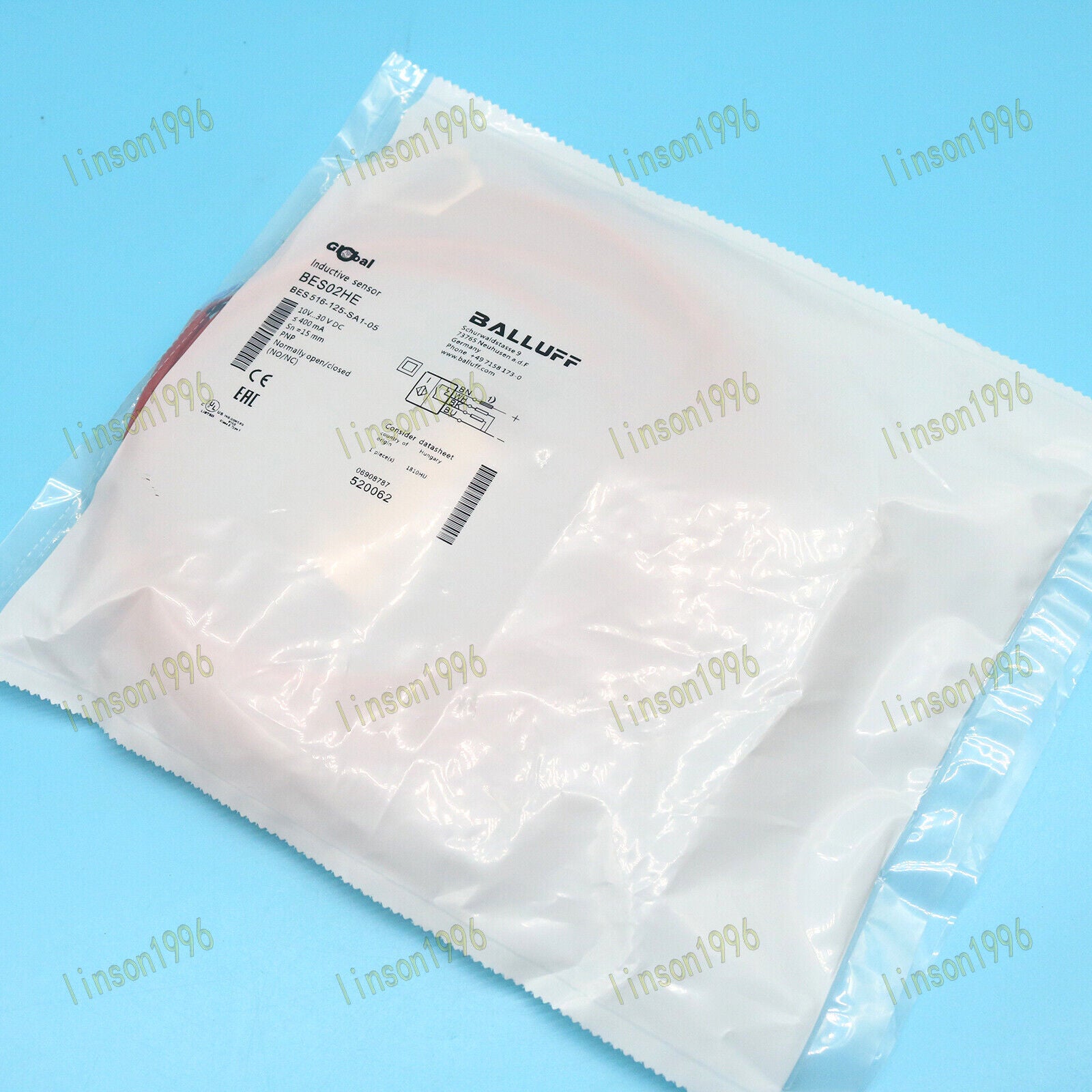 Balluff Proximity Sensor BES 516-125-SA1-05 - BALLUFF