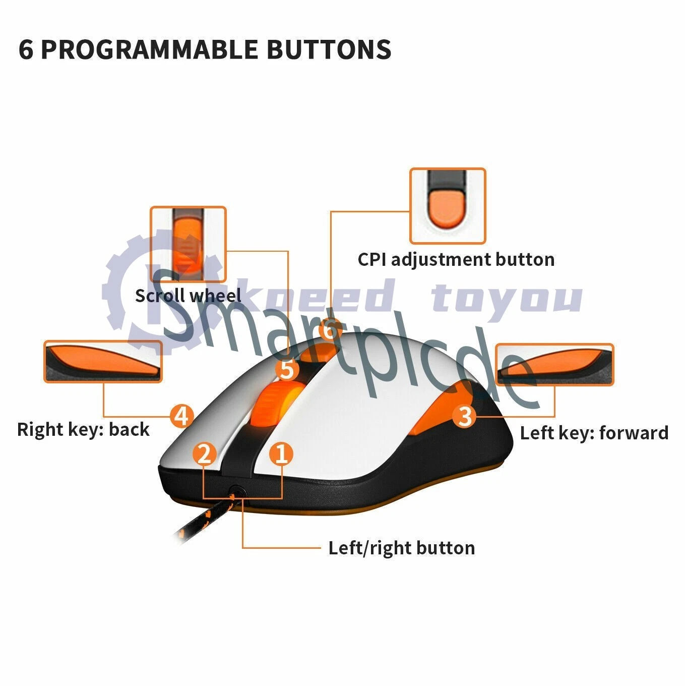 steelseries kana v2 ergonomic photoelectric wired gaming mouse cpi switch
