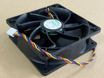 new NIDEC W12E12BS11B5-57 12VDC 1.65A 4 line PWM fan
