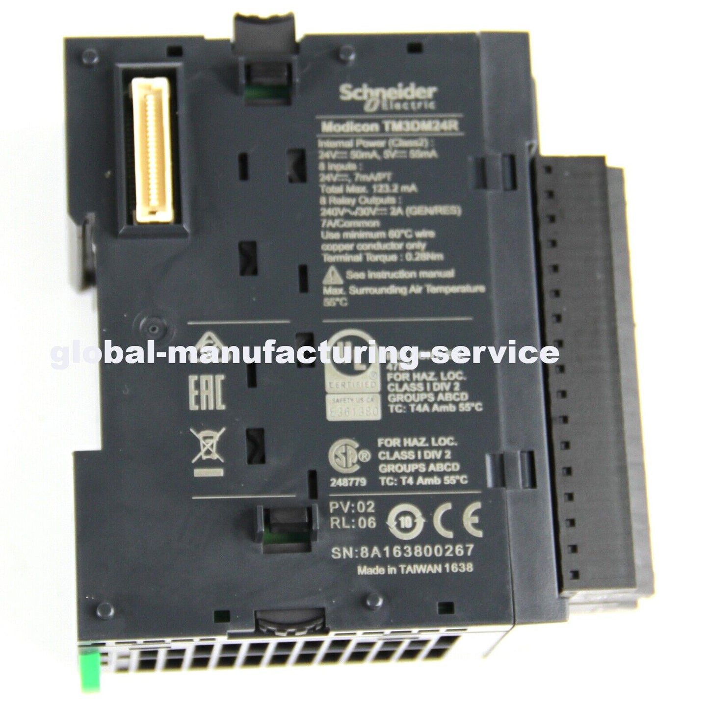 SCHNEIDER TM3DM24R Discrete Module 24V 12A 288W 400x300mm 2.5kg Solar Power System - SCHNEIDER