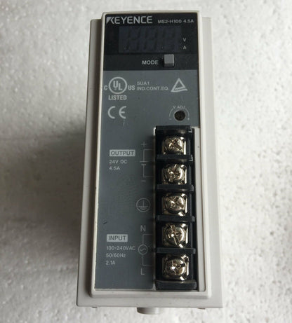 Used 1PC KEYENCE MS2-H100 Switching Power Supply Controller - KEYENCE