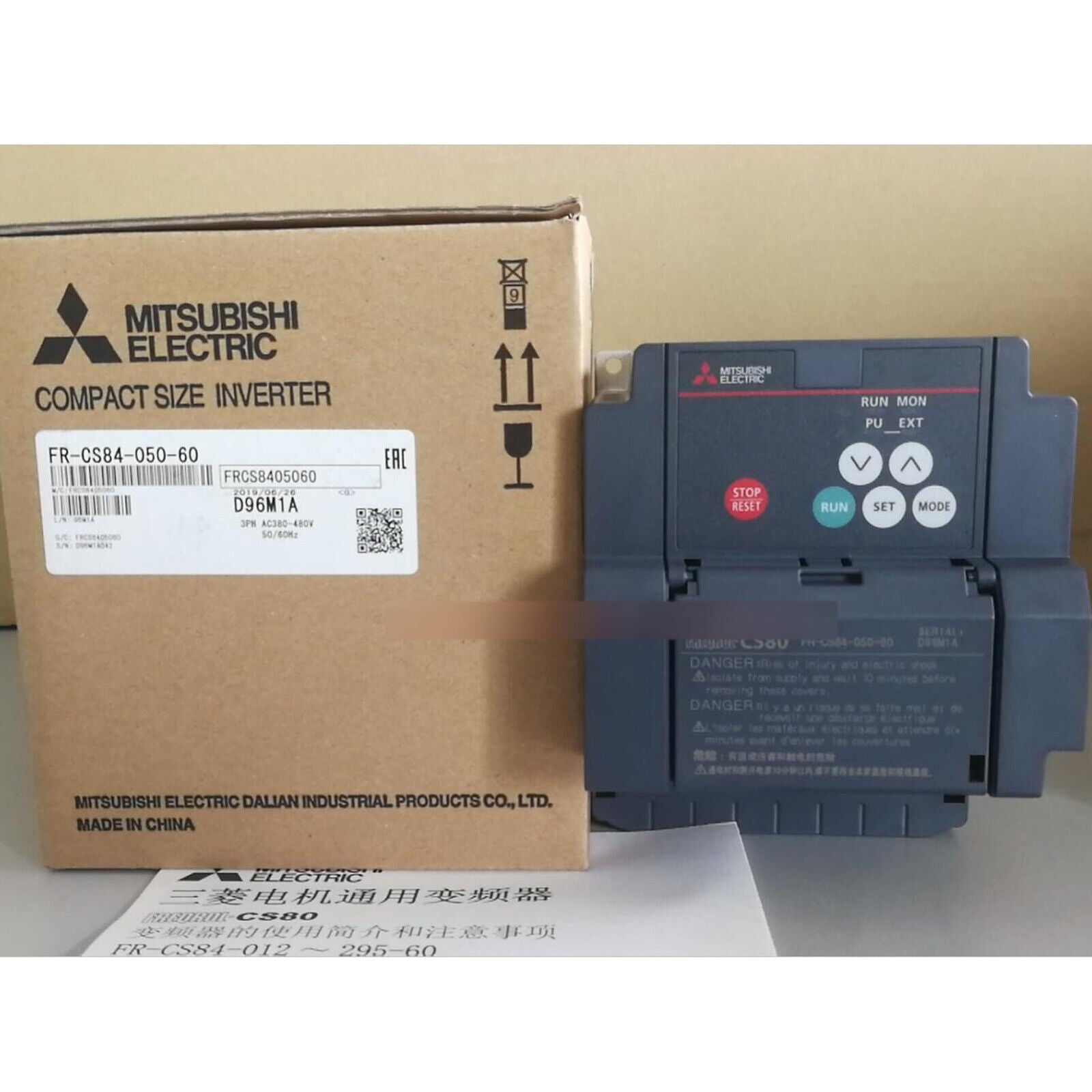 Mitsubishi Frequency Converter FR-CS84-050-60 new 1PC IN BOX FAST SHIP - MITSUBISHI ELECTRIC CORPORATION