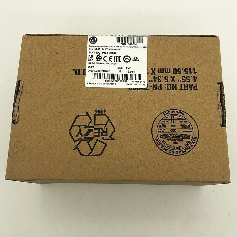 Allen-Bradley Micro830 Controller 24VDC 24 Channel Factory Sealed - ALLEN-BRADLEY