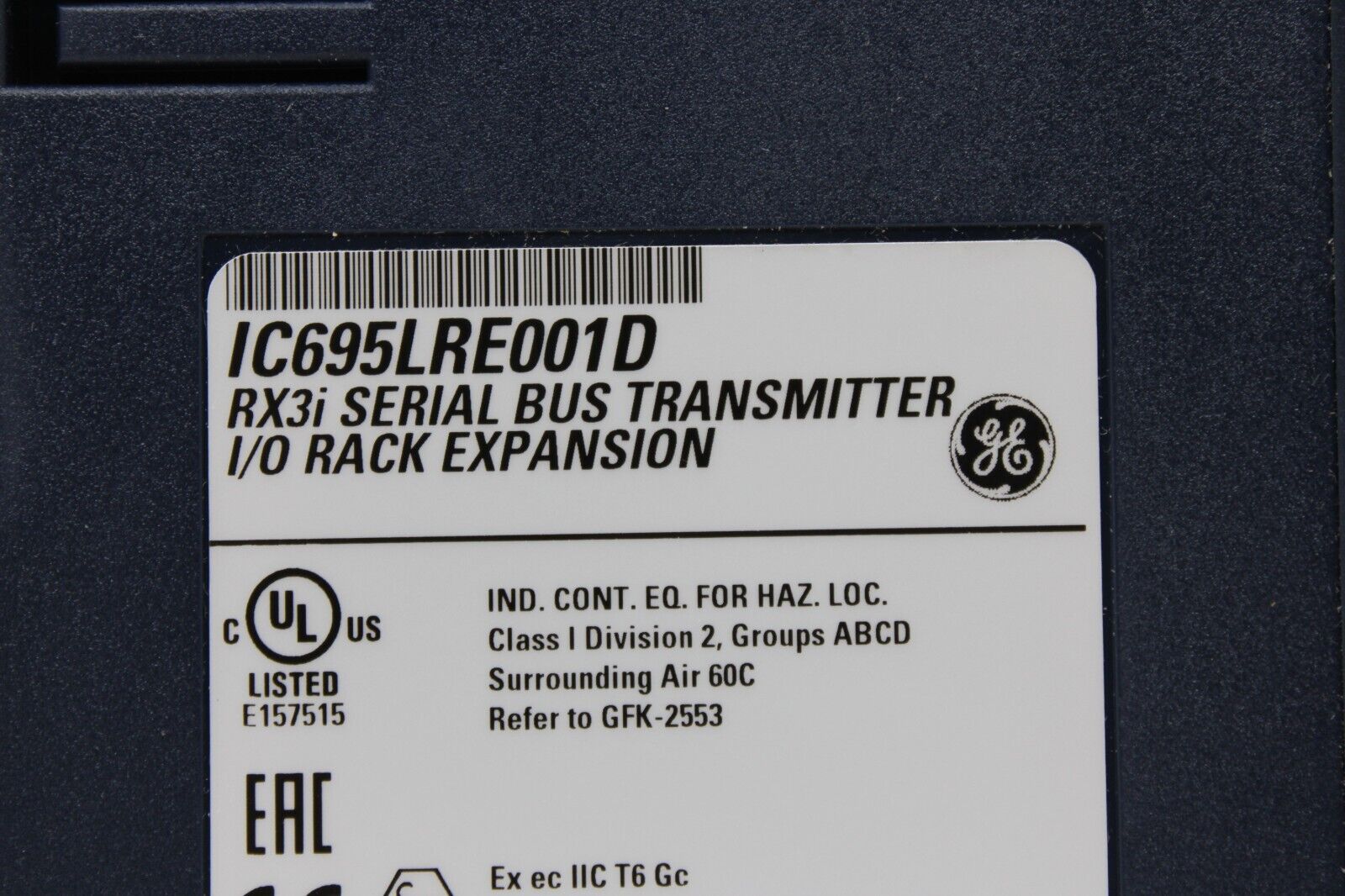 used GE Fanuc IC695LRE001D Expansion Module - GE FANUC