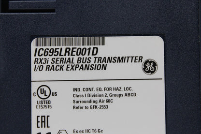 used GE Fanuc IC695LRE001D Expansion Module - GE FANUC