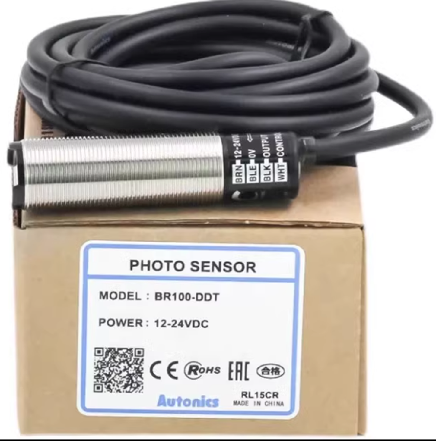 AUTONICS BR100-DDT Photoelectric Sensors - Reliable Motion Detection & Temperature Monitoring - AUTONICS