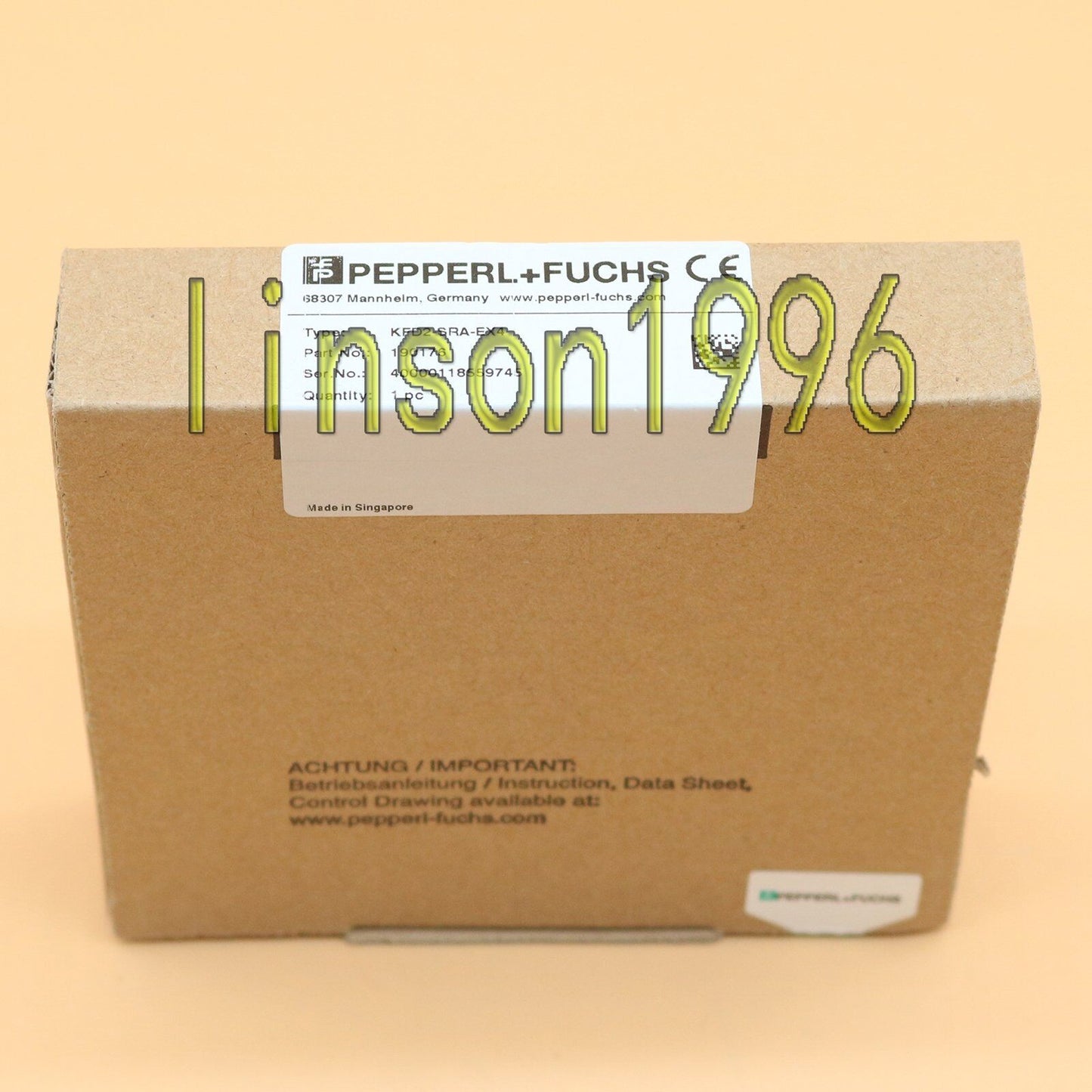 Pepperl+Fuchs KFD2-SRA-EX4 Switch Amplifier, High-Performance industrial amplifier with advanced features, reliable operation in harsh environments - PEPPERL+FUCHS