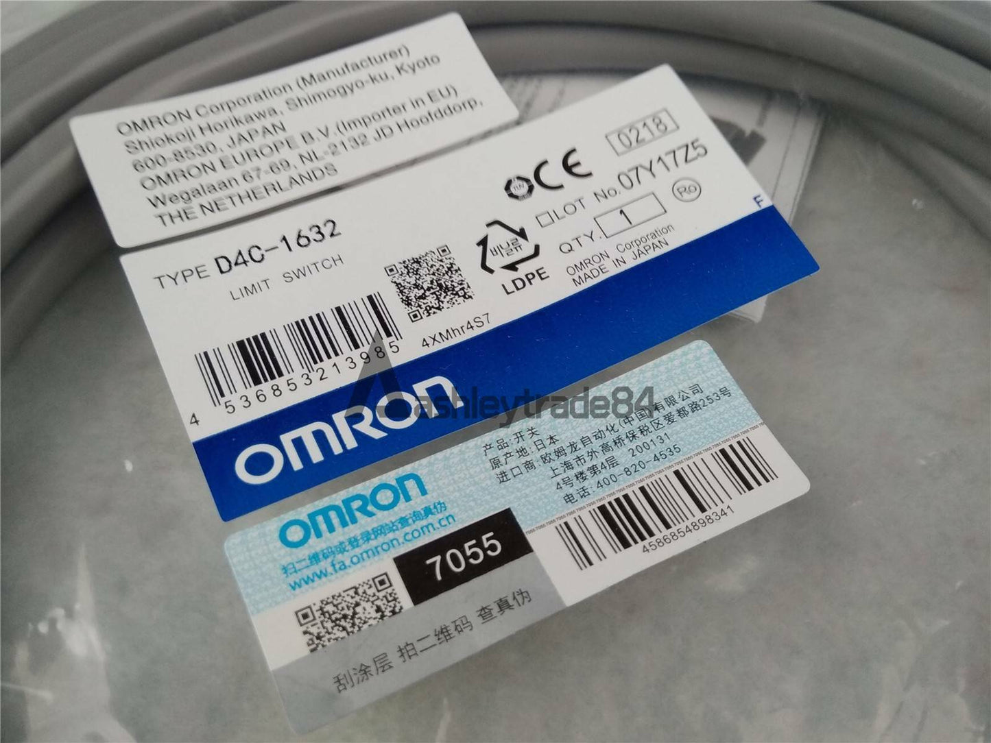 OMRON Limit Switch D4C-1632 - OMRON