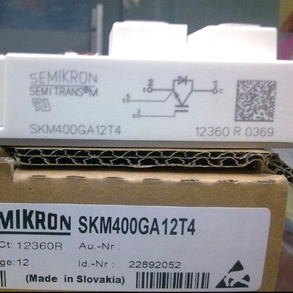 SEMIKRON SKM400GA12T4 Power Supply Module - 400W, 80+ Gold, 400V, DC-AC - SEMIKRON