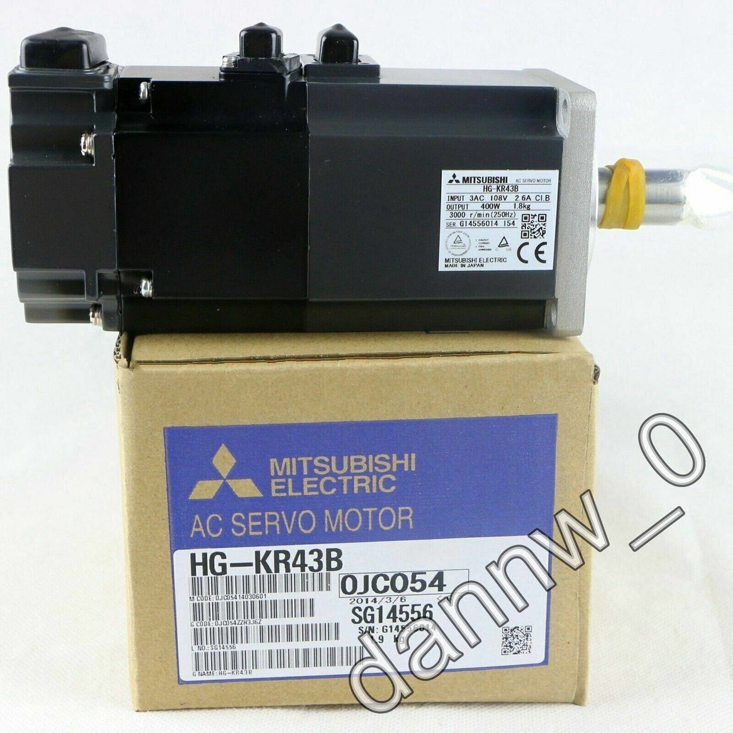 Mitsubishi HG-KR43B AC Servo Optimized Title - MITSUBISHI