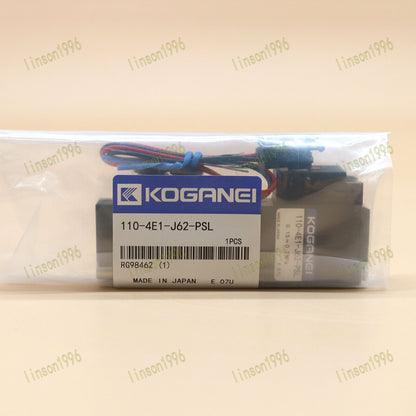 1PC KOGANEI 110-4E1-J62-PSL DC24V Solenoid Valve Fast Delivery - KOGANEI