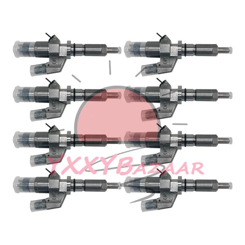 8X Bosch 0445120008 Fuel Injectors Fits For 2001 2002 2003 2004 6.6L Duramax LB7
