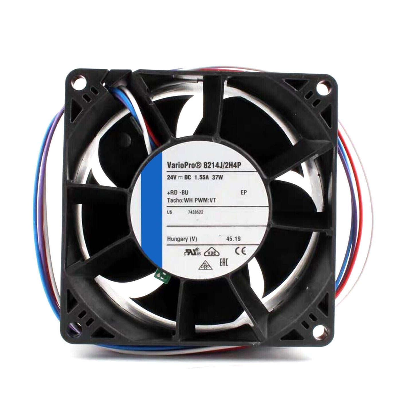 8214 J/2H4P 24V 1.55A 37W Cooling Fan - KOEED