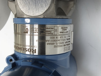 EMERSON 3051L3AG0XD11AAM5I5Q4 - SIGNAL TRANSMITTER - EMERSON