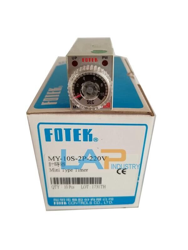 new  FOR FOTEK Time Relay MY-10S-2P-220V