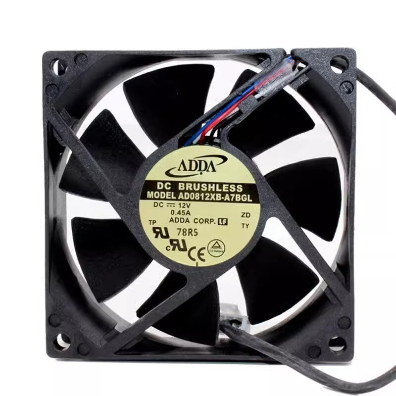 ADDA AD0812XB-A7BG DC12V 0.45A 4-Pin Inverter Cooling Fan