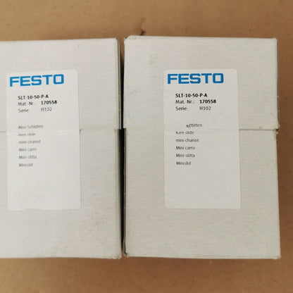 new ONE FESTO SLT-10-50-P-A 170558 slide cylinder - FESTO