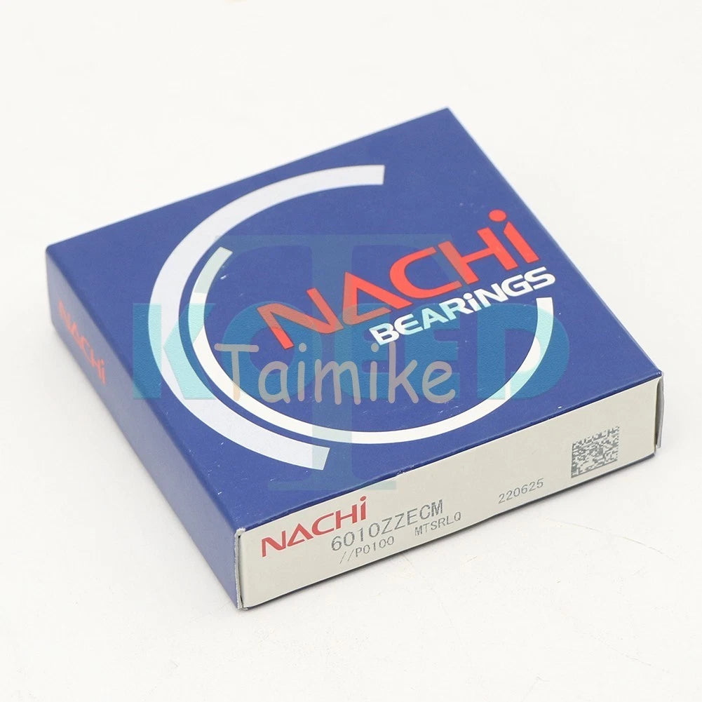 NACHI 6010 ZZE Deep Groove Ball Bearings 50x80x16mm. *