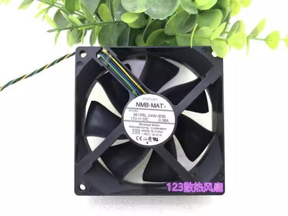 NMB 3610RL-04W-B56 9025 DC12V 0.38A 9CM 4-Wire PWM Cooling Fan