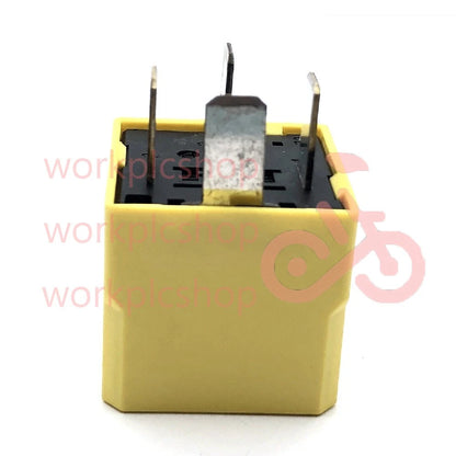 HELLA 4Pin 4RD007794-00 Automotive Relay 12VDC Yellow