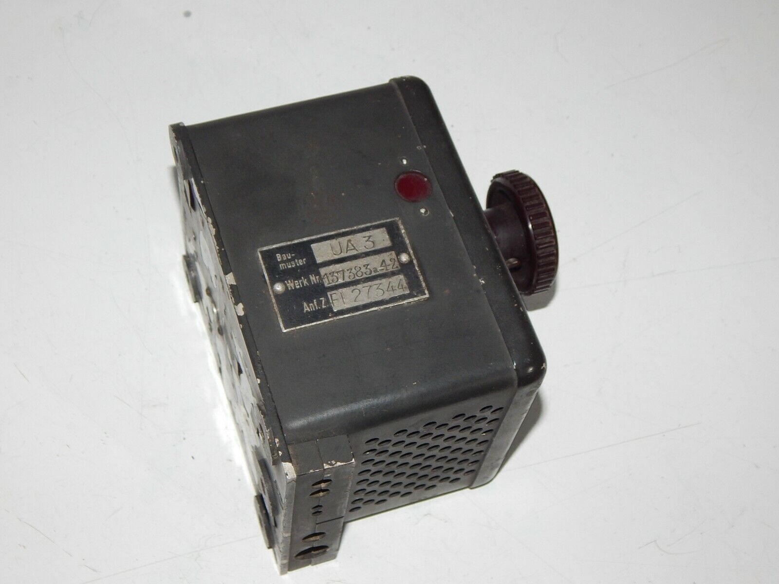 Used WW2 Bottle 27344 Switch Converter Starter Unit for Luftwaffe Aircraft - USED WWII TOOLS