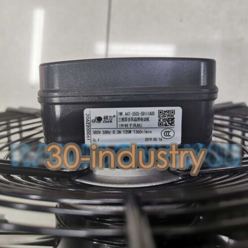 Dunli YWF.A4T-350S-5DIIIA00 External Rotor Fan 380V/50Hz - DUNLI
