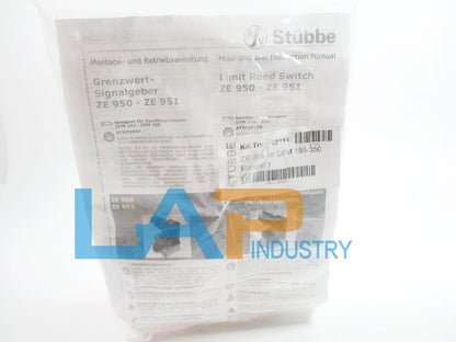 Flow Switch ZE951 Alarm ASV Limit Switch - Normally Open Design - FLOW SWITCH