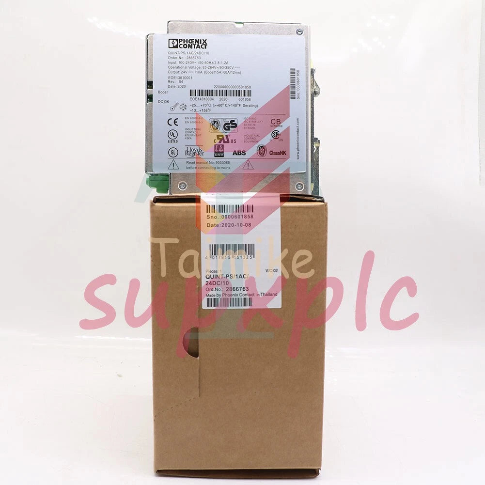 PHCENIX 2866763 Power Supply QUINT-PS/1AC/24DC/10 1PCS