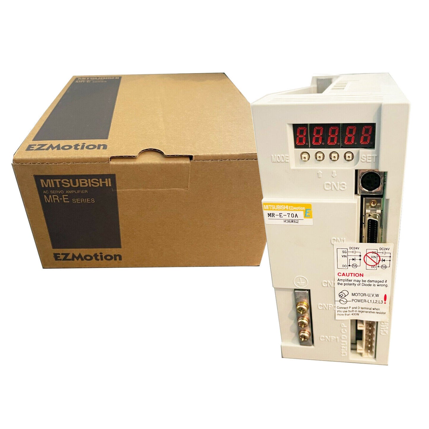 Mitsubishi MR-E-70A AC Servo Amplifier - MITSUBISHI