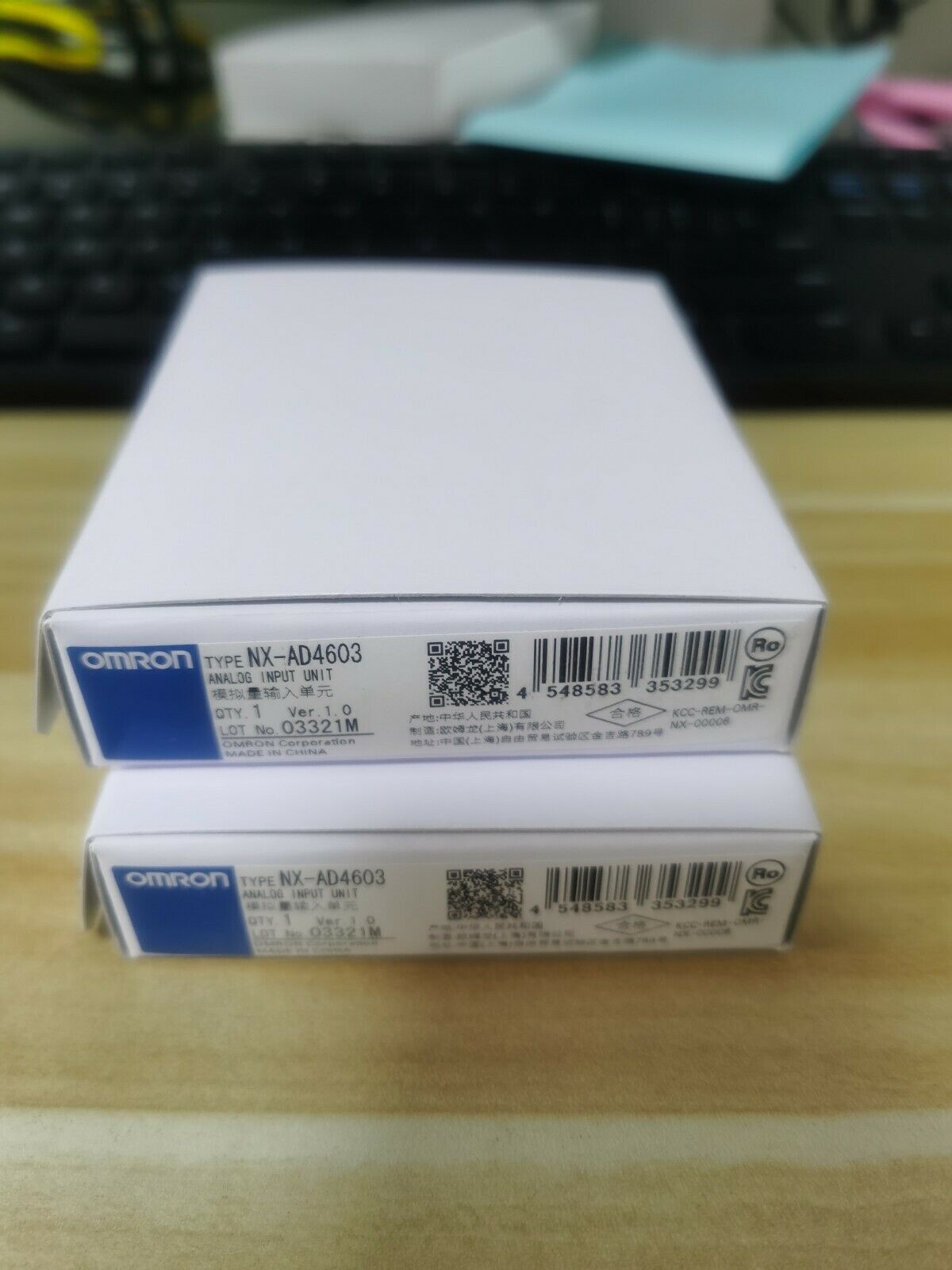 Omron NX-AD4603 Analog Input Unit Fast Ship - OMRON