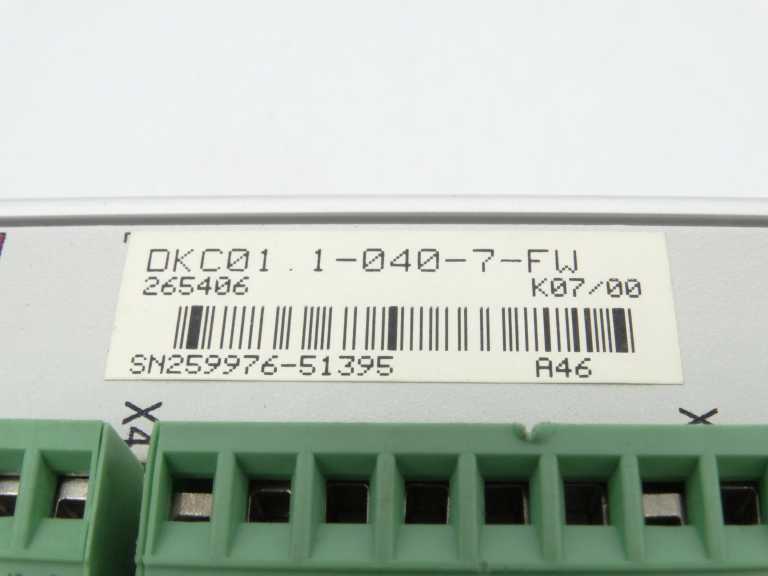 Bosch SERVO DRIVE DKC01.1-040-7-FW SERVO DRIVE - BOSCH