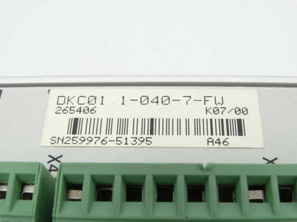 Bosch SERVO DRIVE DKC01.1-040-7-FW SERVO DRIVE - BOSCH