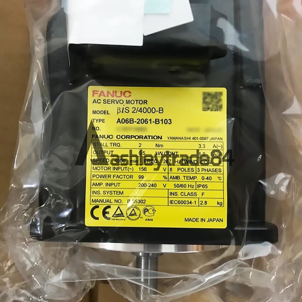 new 1PC  Fanuc Servo Motor A06B-2061-B103