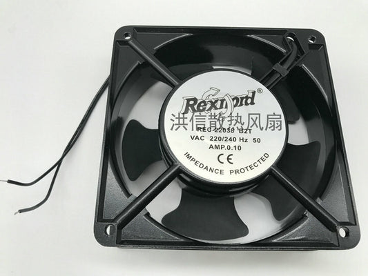 1pcs  Rexnord REC-22038 B2T 220/240V HZ50 AMP.0.10A Aluminum frame AC fan