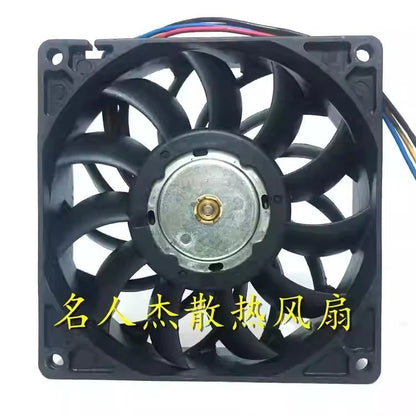 AVC DB09225B48F P041 DC48V 0.35A 9CM 4-Wire PWM Temperature Control Cooling Fan
