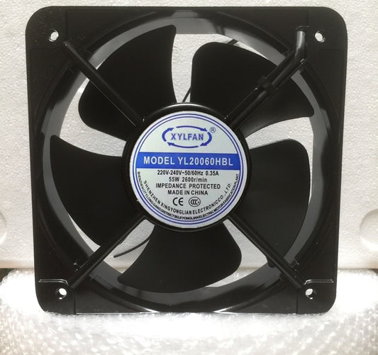 1PC  XYLFAN YL20060HBL 220V 55W 0.35A 20060 20cm Industrial cooling fan