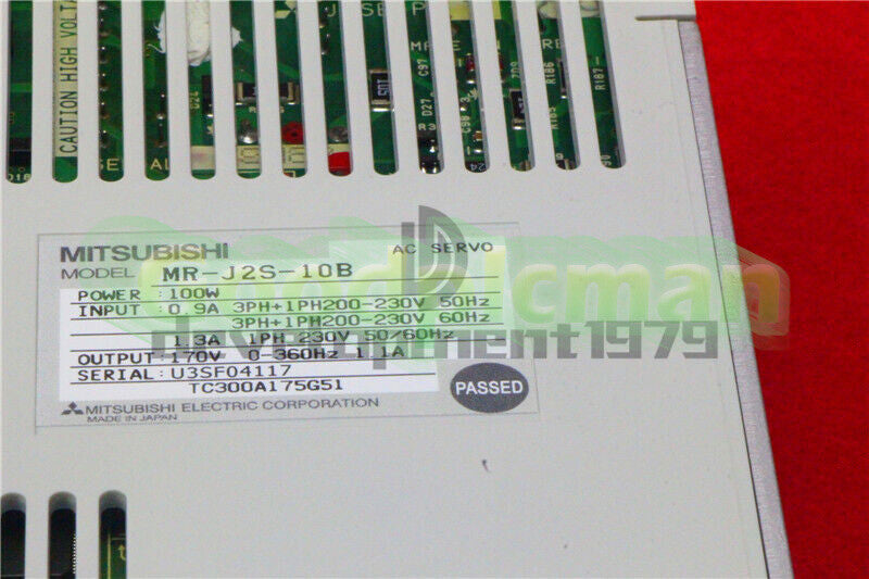 MITSUBISHI AC Servo Driver Amplifier MR-J2S-10B MRJ2S10B