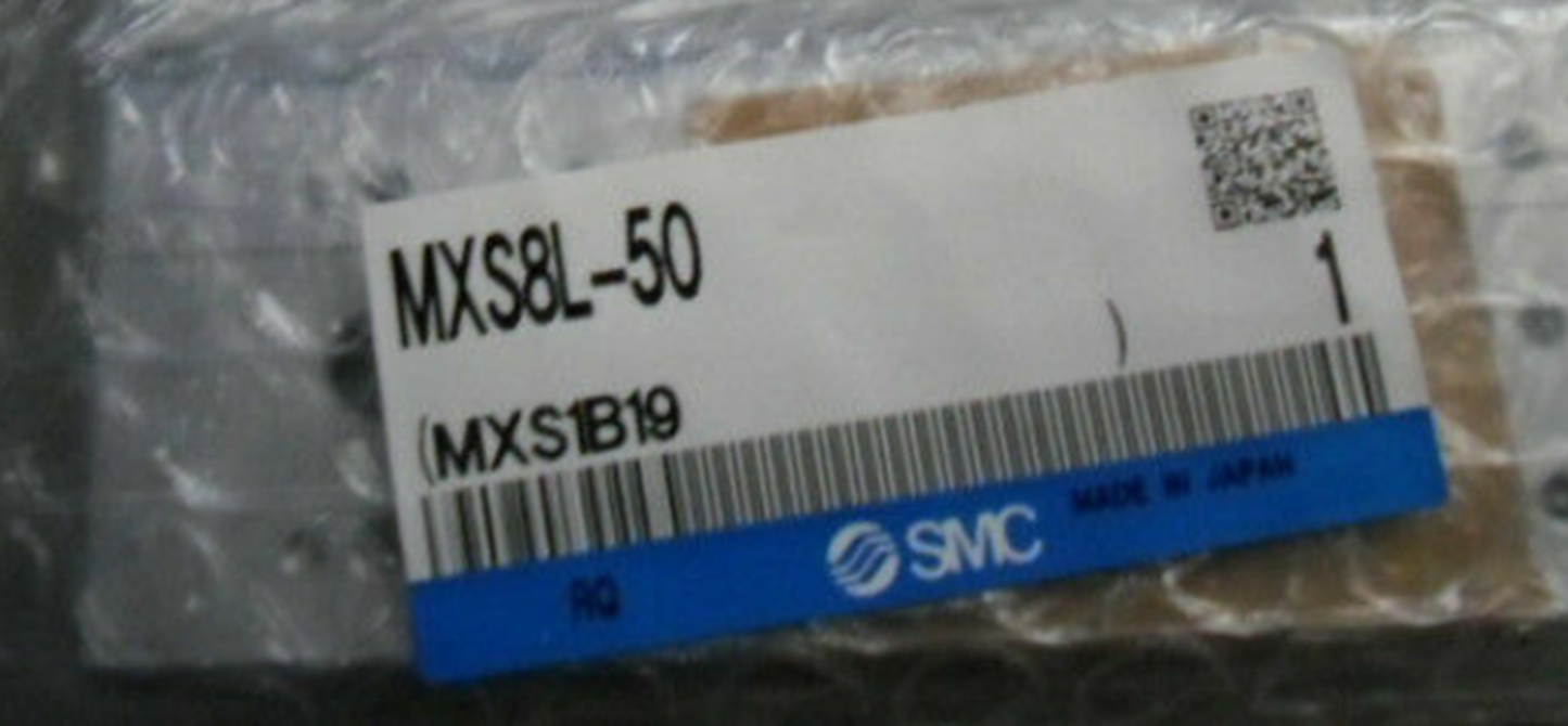new SMC MXS8L-50 Slider Cylinder, Slide Table, 8mm MXS/MXJ Guided Cyl, Actuator - SMC