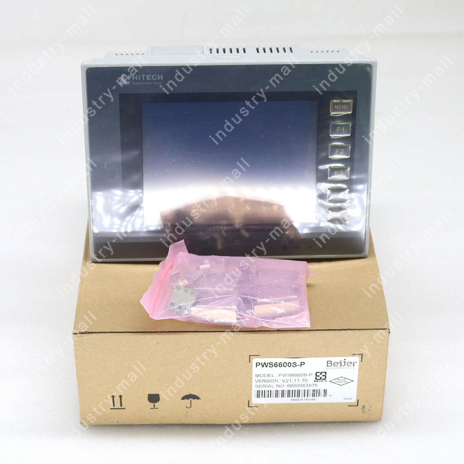 new  PWS6600S-P 5.7 inch HITECH HMI Touch Screen Fast