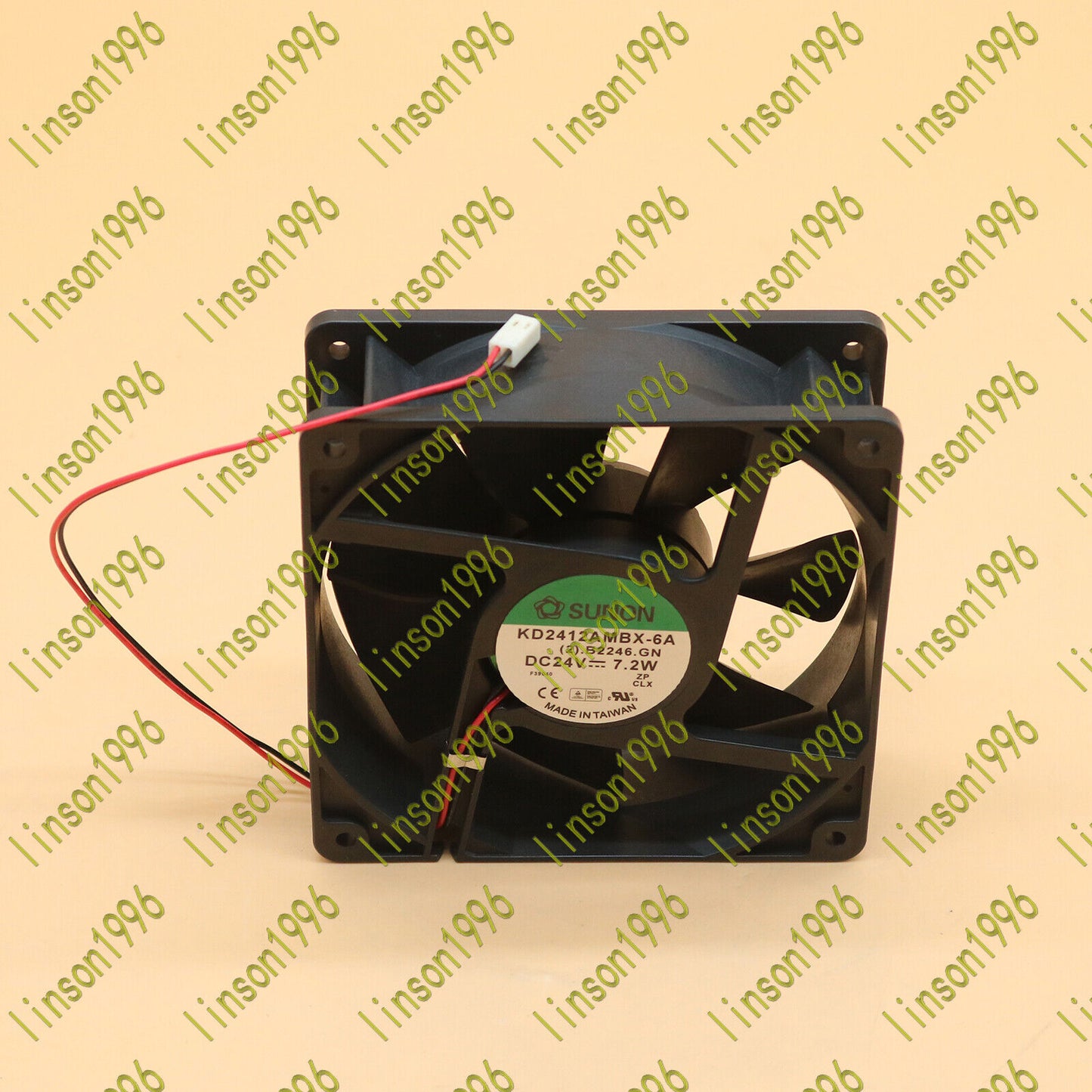 SUNON KD2412AMBX-6A 24V 7.2W Cooling Fan - SUNON